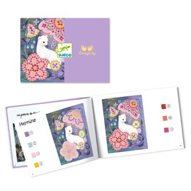 Djeco Woodland Foam Mosaic Collage Craft Kit