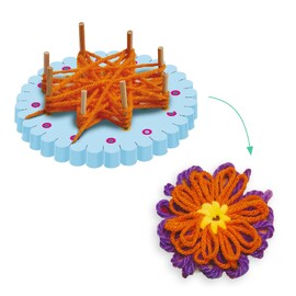 Djeco Hemisphere in Your Hair Textile Flower Craft Kit
