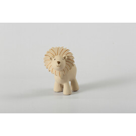 Tikiri Lion Rubber Teether Rattle & Bath Toy in Retail Box