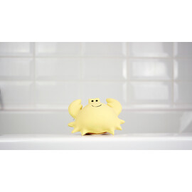 Tikiri Crab  Rubber Teether Rattle & Bath Toy in Retail Box