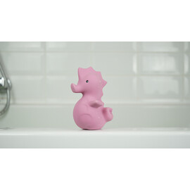 Tikiri Sea Horse  Rubber Teether Rattle & Bath Toy in Retail Box