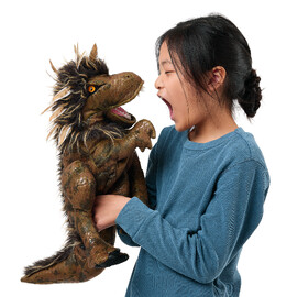 Folkmanis Feathered Tyrannosaurus Rex Puppet