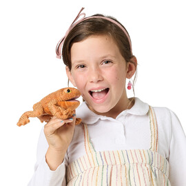 Folkmanis Toad Finger Puppet