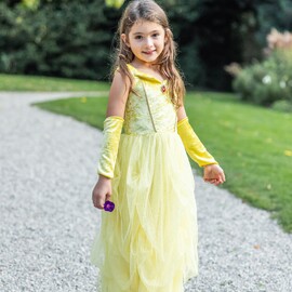 Great Pretenders Yellow Princess Dress – Size 7–8