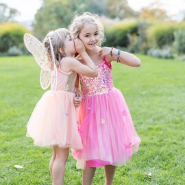 Great Pretenders Butterfly Bliss Dress – Pink, Size 5–6