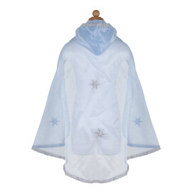 Great Pretenders Snow Queen Cape - Blue, Size 5-6