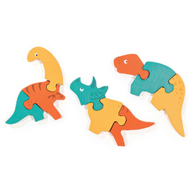 Mentari Dino-saws Interchangeable Puzzle
