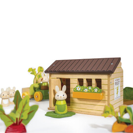 Tender Leaf Toys Bunny's Carrot Patch