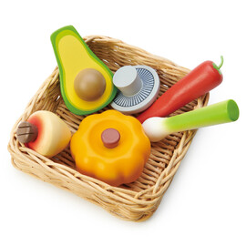Tender Leaf Toys Market Basket Set