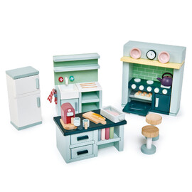Tender Leaf Toys Complete Dolls House Room Furniture Set
