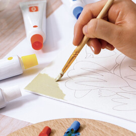 Djeco Atelier 23 - Abstract Canvas Painting Kit