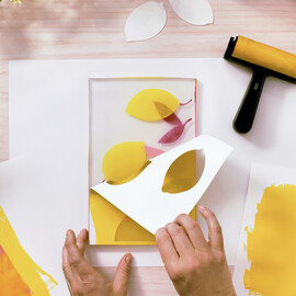 Djeco Atelier 46 - Citrus Gel Printing Kit