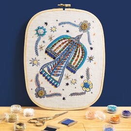 Djeco Atelier 59 – Bird Beadwork Embroidery Kit