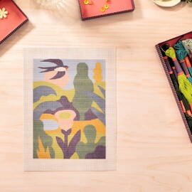 Djeco Atelier 65 – Garden Needlepoint Kit