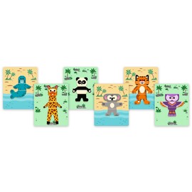 Djeco Inzebox Mix'n'match Magnetic Game