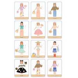 Djeco Inzebox Dressing Magnetic Game