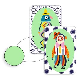 Djeco Speedy Crazy Fast Matching Card Game