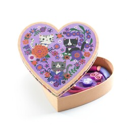 Djeco Tara's 3 Bracelets in Heart Shaped Box