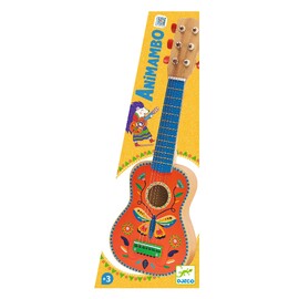 Djeco Small Wooden Guitar with 6 Metal Strings