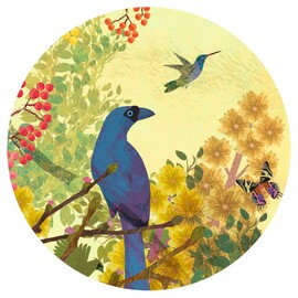 Djeco Peaceful Birds 1000 Piece Gallery Jigsaw Puzzle