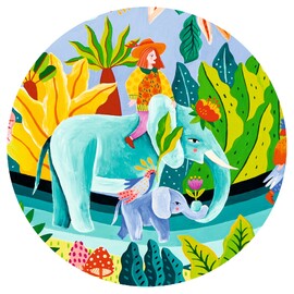 Djeco La Fiesta 1000 Piece Gallery Jigsaw Puzzle