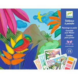 Djeco Overseas Guided Painting Art Kit