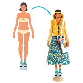 Djeco Fashion by Magali No Sew Fashion Design Craft Kit