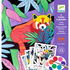 Djeco Jungle Selva Guided Painting Art Kit