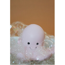 Tikiri Octopus  Rubber Teether Rattle & Bath Toy in Retail Box