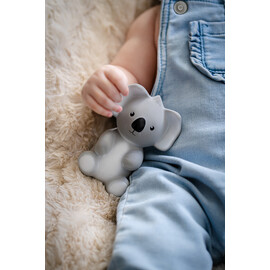 Tikiri Koala Rubber Teether Rattle & Bath Toy in Retail Box