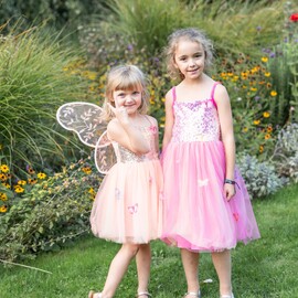 Great Pretenders Butterfly Bliss Dress – Pink, Size 5–6