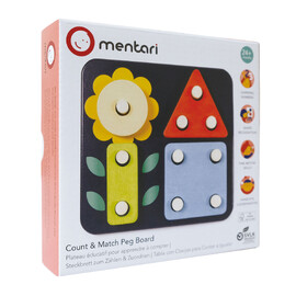 Mentari Count & Match Peg Board