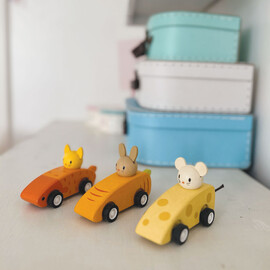 Mentari Animal Friends Racing Cars