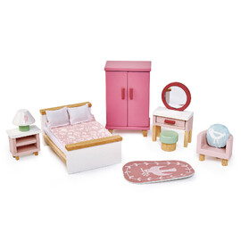 Tender Leaf Toys Complete Dolls House Room Furniture Set
