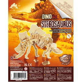 Buki France Dino 3D Wooden Dinosaur Kits CDU of 24