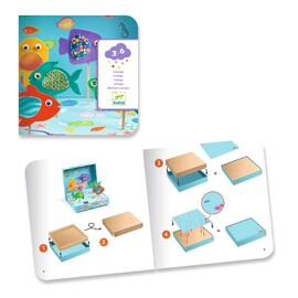 Djeco Collage Crafts - Happy Aquarium Activity