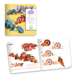 Djeco Threading - Terrible Dinos Activity
