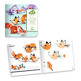 Djeco Threading - Cute Animals Activity