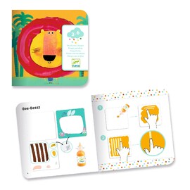 Djeco Finger Painting - Crazy Animals