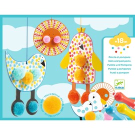 Djeco Dots and Pompoms - In the Sky