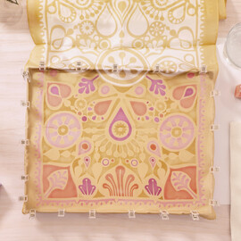 Djeco Atelier 11 - Floral Silk Scarf Painting Kit