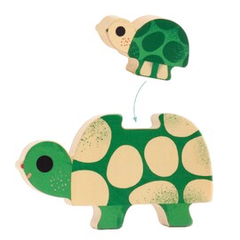 Djeco Puzz and Play Family Wooden Puzzle