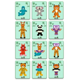 Djeco Inzebox Mix'n'match Magnetic Game