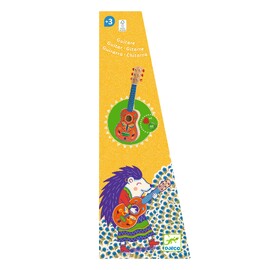 Djeco Small Wooden Guitar with 6 Metal Strings
