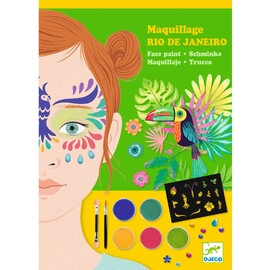 Djeco Rio de Janeiro Face Painting Activity Kit