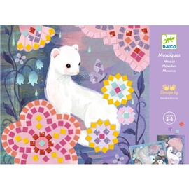 Djeco Woodland Foam Mosaic Collage Craft Kit