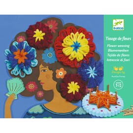 Djeco Hemisphere in Your Hair Textile Flower Craft Kit