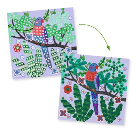 Djeco Canopy Beginner Foam Mosaic Craft Kit