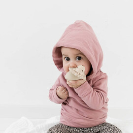 Tikiri Lion Rubber Teether Rattle & Bath Toy in Retail Box