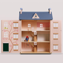Le Toy Van Paddington Bear Windsor Gardens Wooden Dolls House